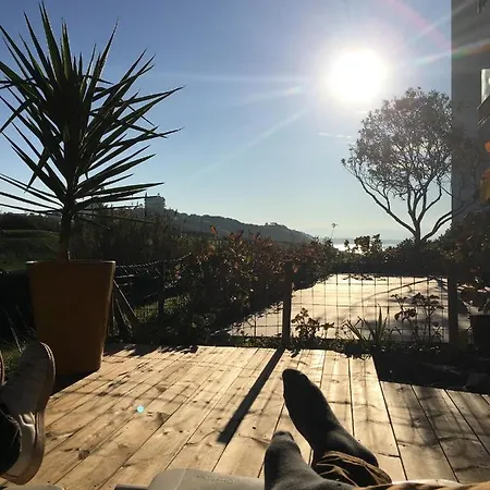 Petit Studio Terrasse Rez De Jardin Piscine Sur L’océan *